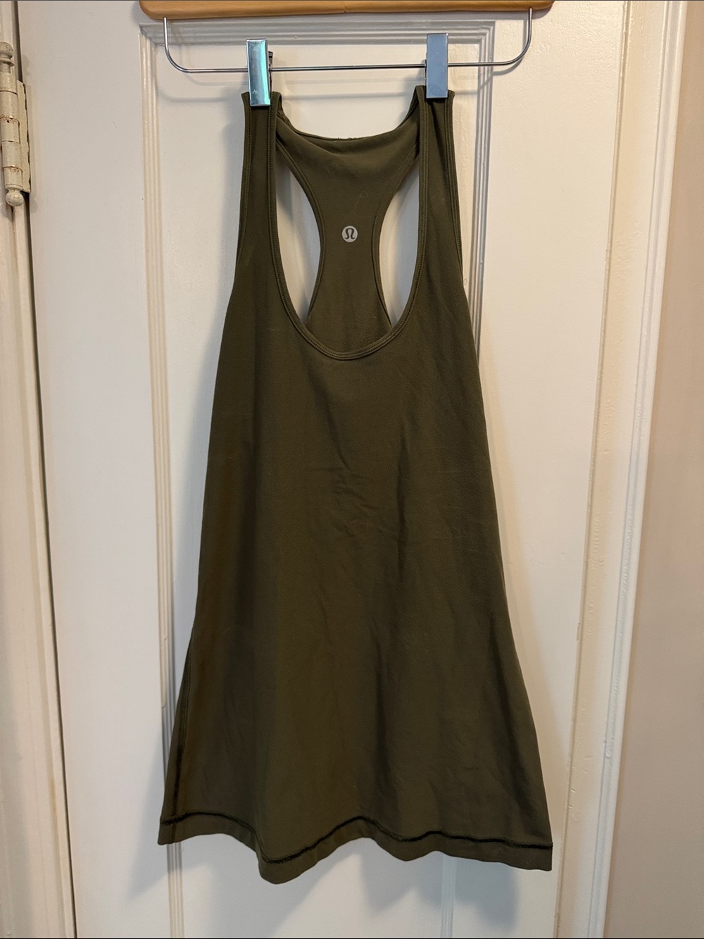 lululemon athletica Olive Racerback A-Line Tank